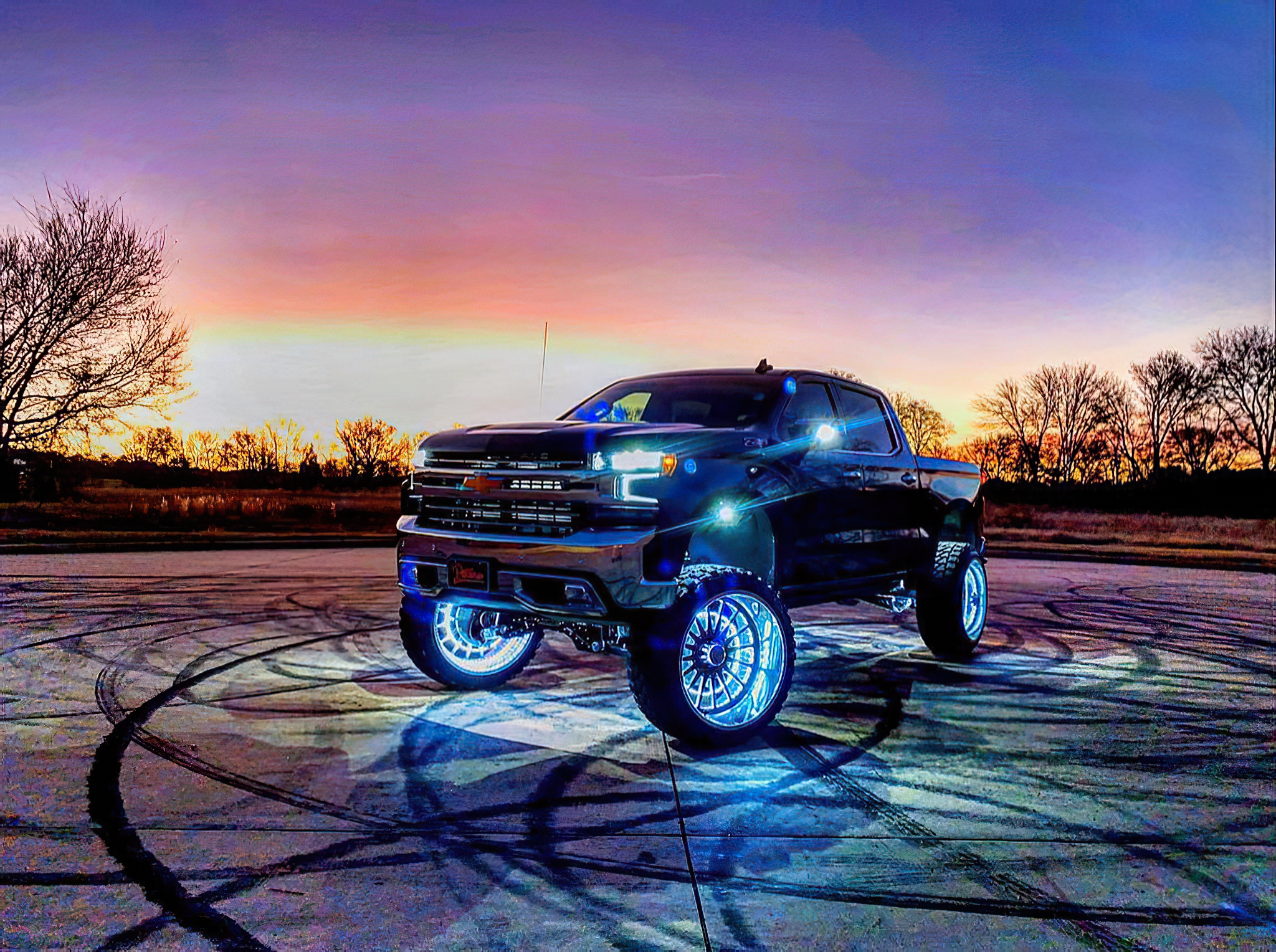 4215-334 - ORACLE LED Illuminated Wheel Rings - ColorSHIFT No Remote